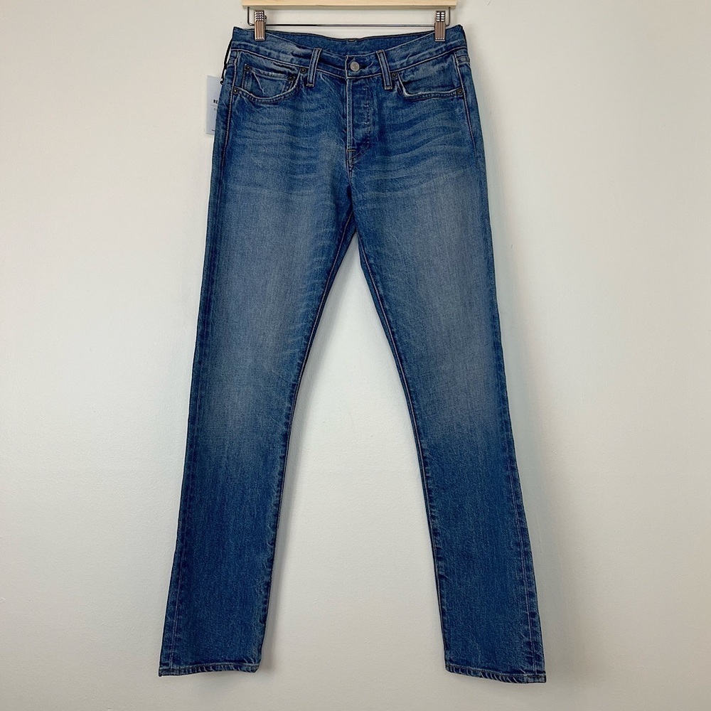 Re/Done Men’s Slim Fit Light Wash Jeans 31x32 Classic Made in USA Casual NWT